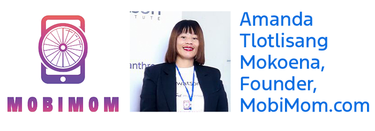 Amanda Tlotisang Mokoena, Founder, MobiMom.com